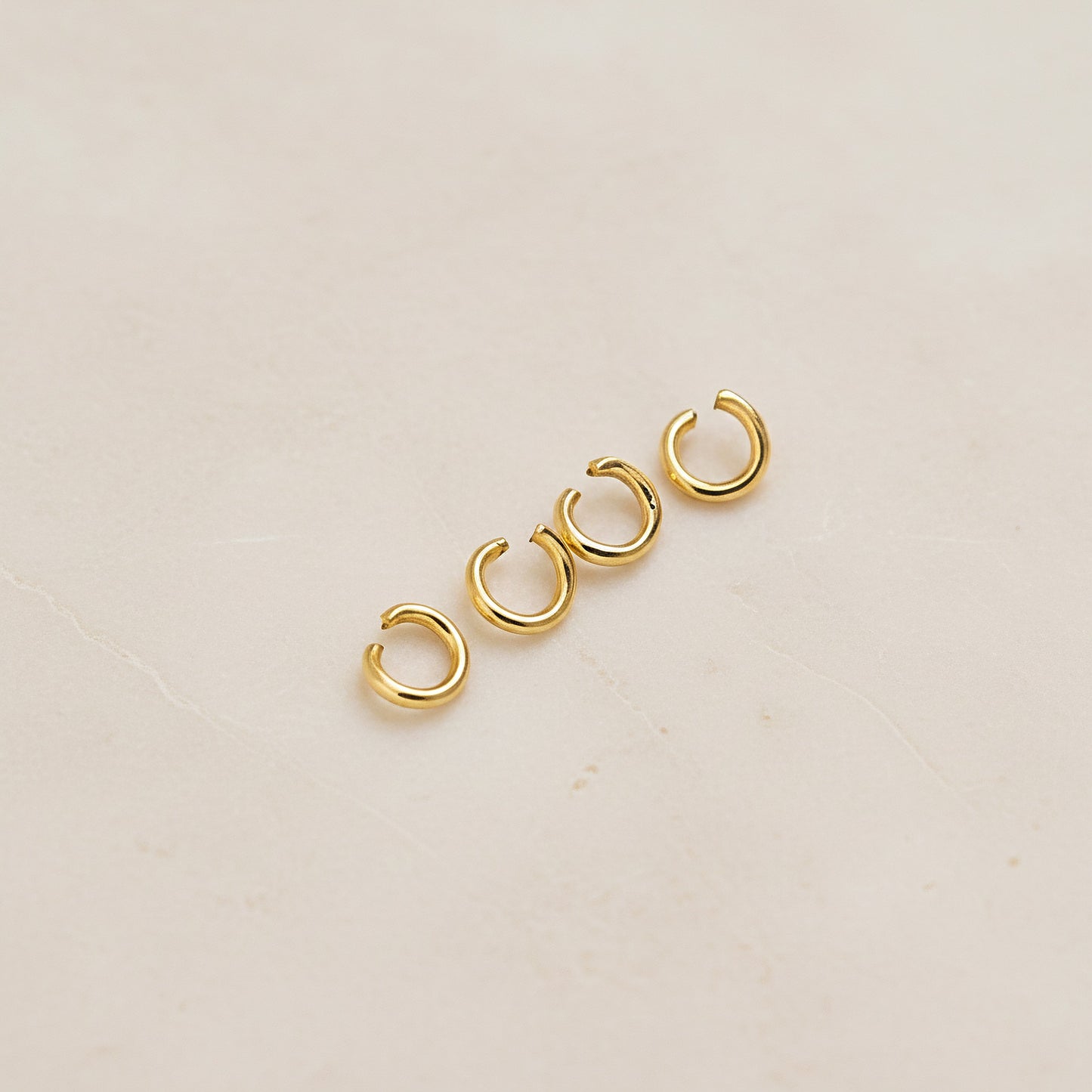 Round Surgical Steel 3mm Jump Ring, 1g (about 60pc) (SG.240)