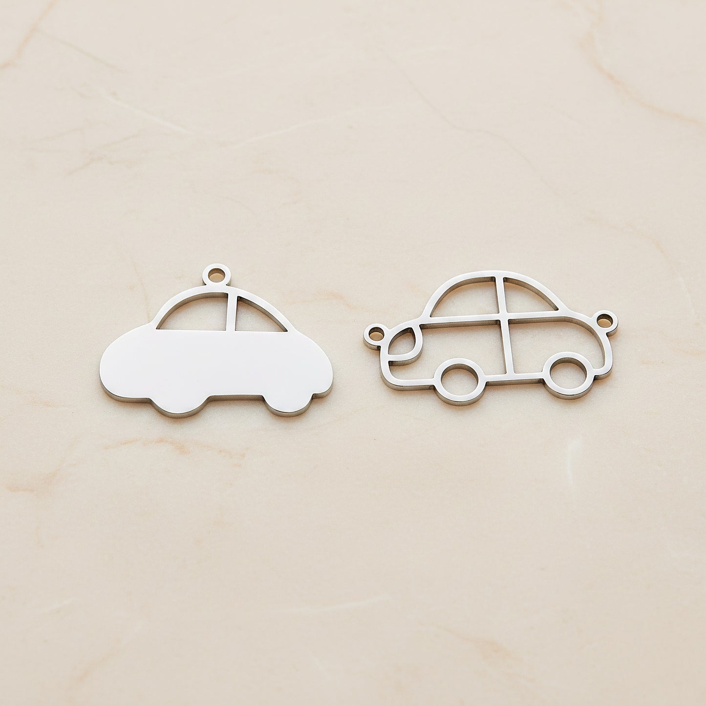 Car Surgical Steel Pendant, 1pc (SG.385)