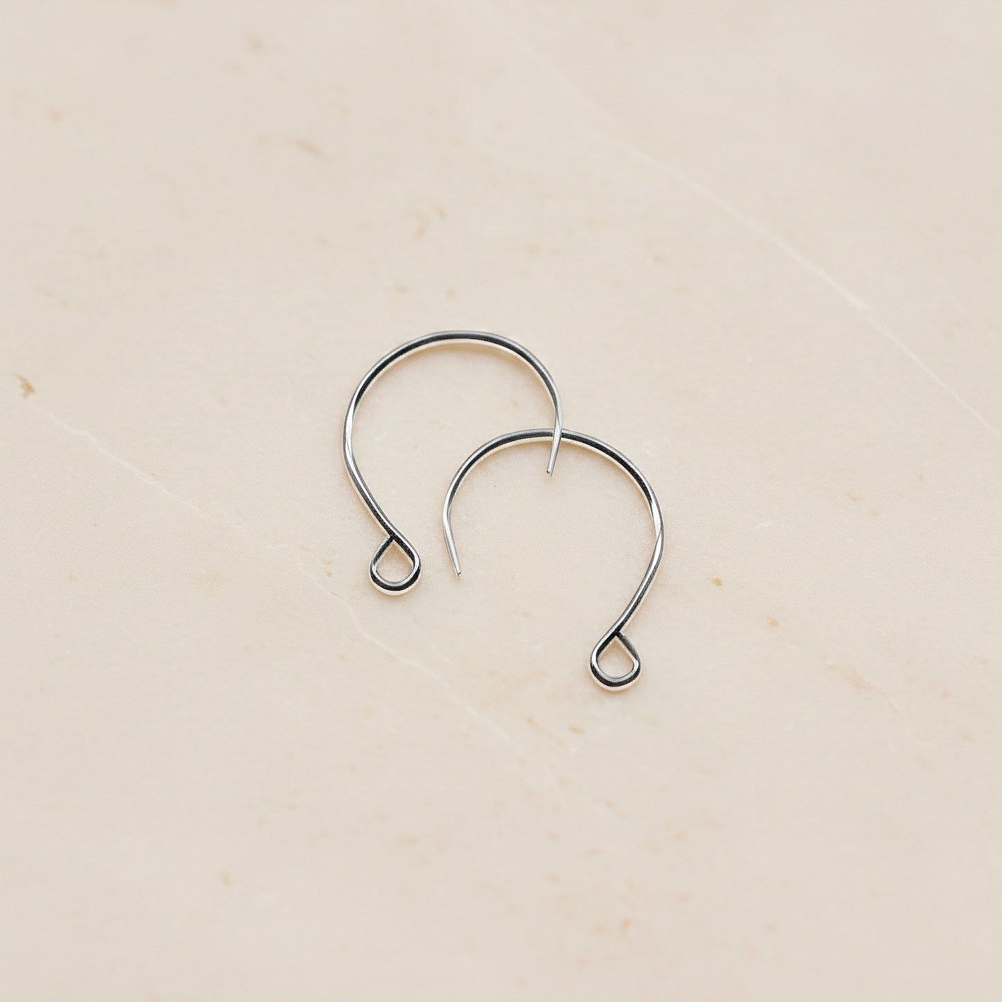 Balloon Fish Hook Surgical Steel Ear Wires, 2 pc - detail view 1 (SG.604)