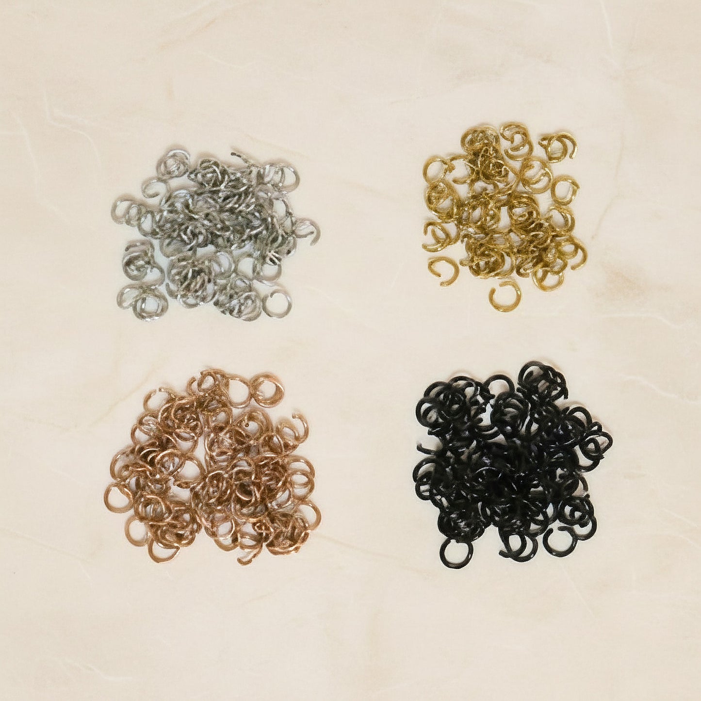 O-ring Surgical Steel 0.5x3.5 mm Jump Ring, 20 pc - detail view 1 (SG.560)