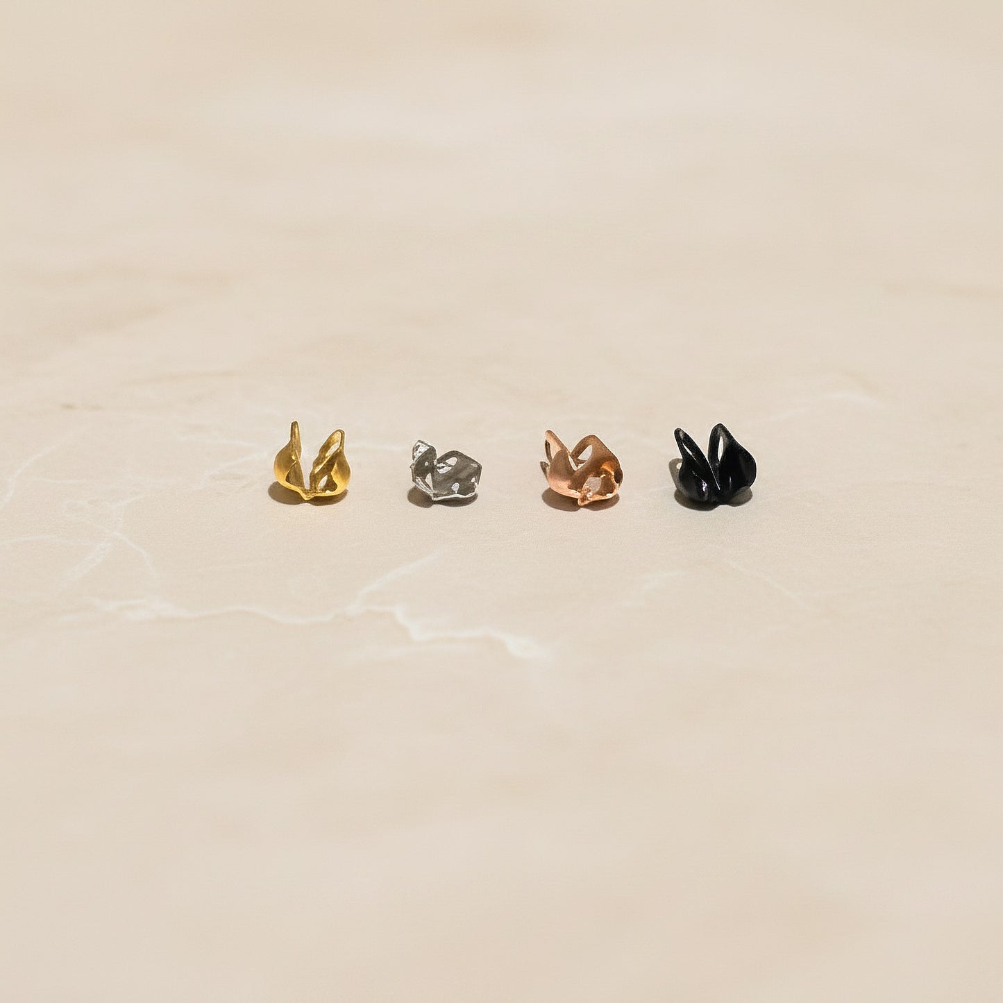 Ballcap Surgical Steel 2 mm Bead Tip, 4 pc - detail view 1 (SG.561)