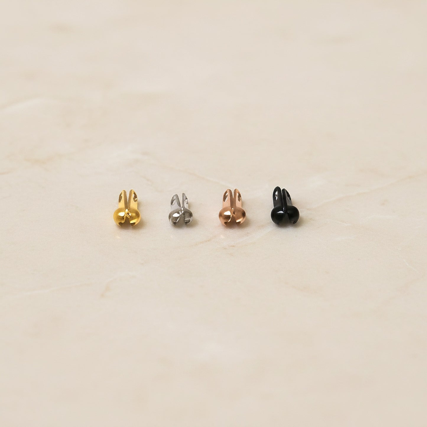 Ballcap Surgical Steel 2 mm Bead Tip, 4 pc - detail view 2 (SG.561)