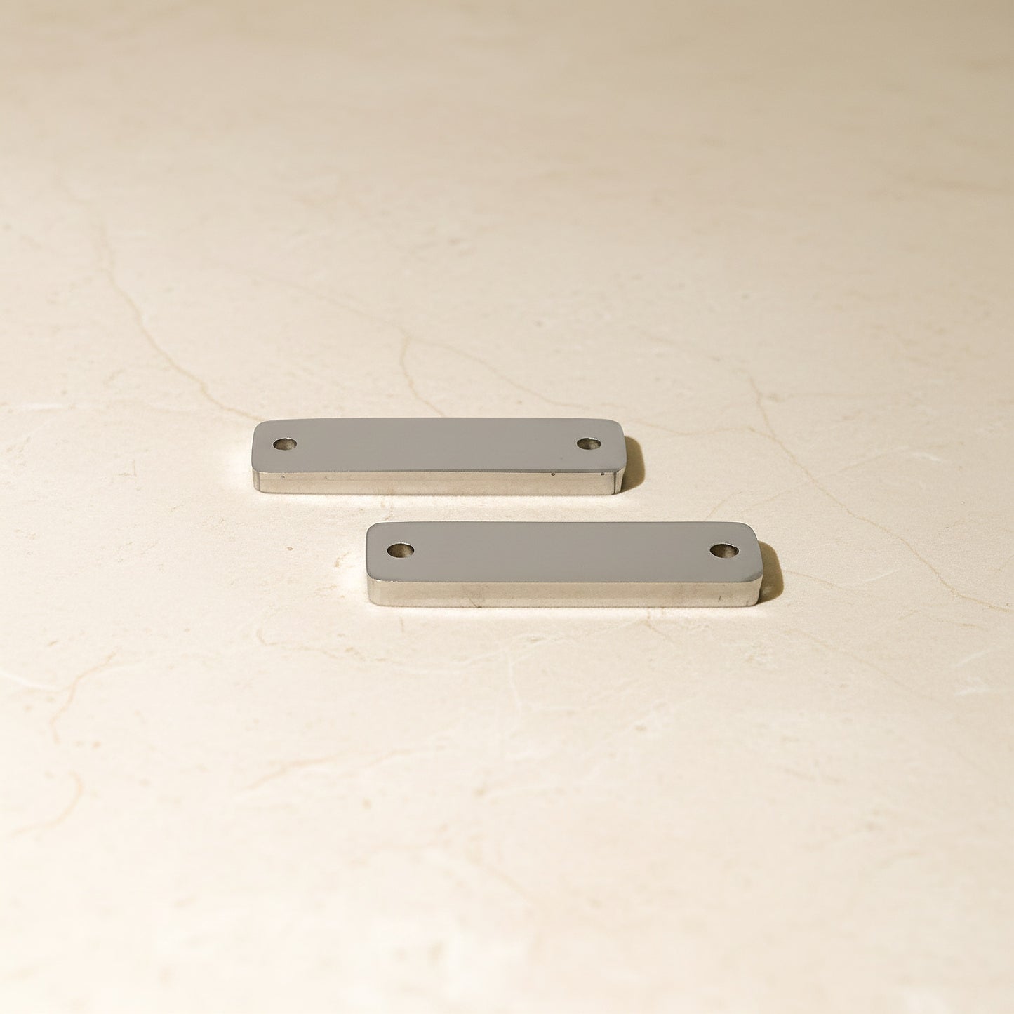 Rectangle Bar Surgical Steel Connector, 1 pc - detail view 3 (SG.523)