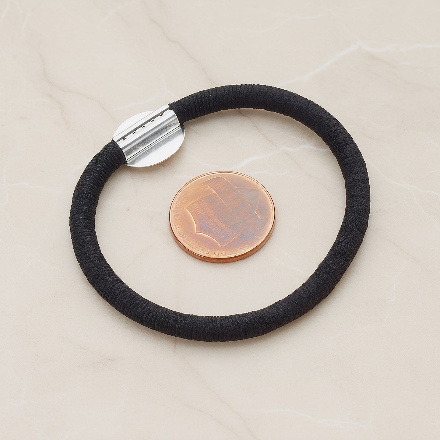 Elastic Rubber Band with Round Glue Pad, 2 Pc (BA.217)