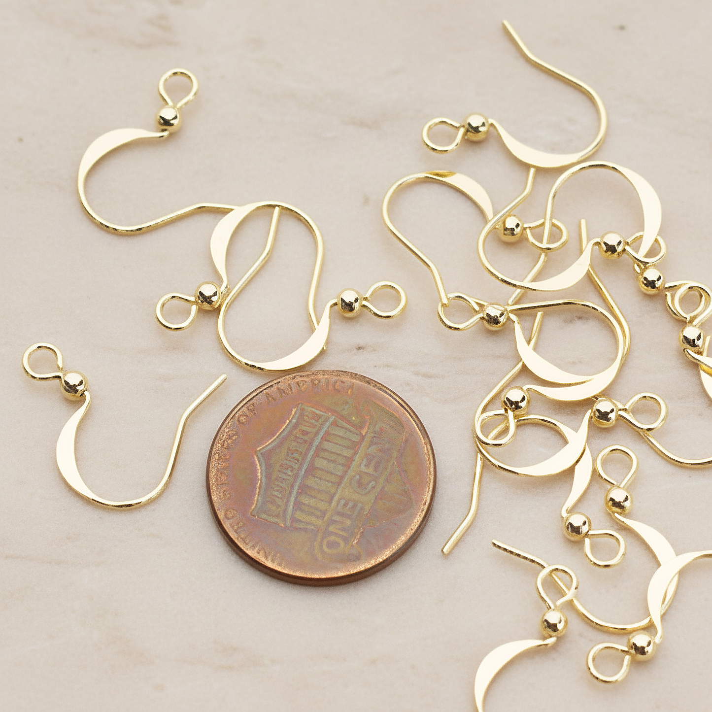 Ball French Earwire, 20 Pc (ER.221)