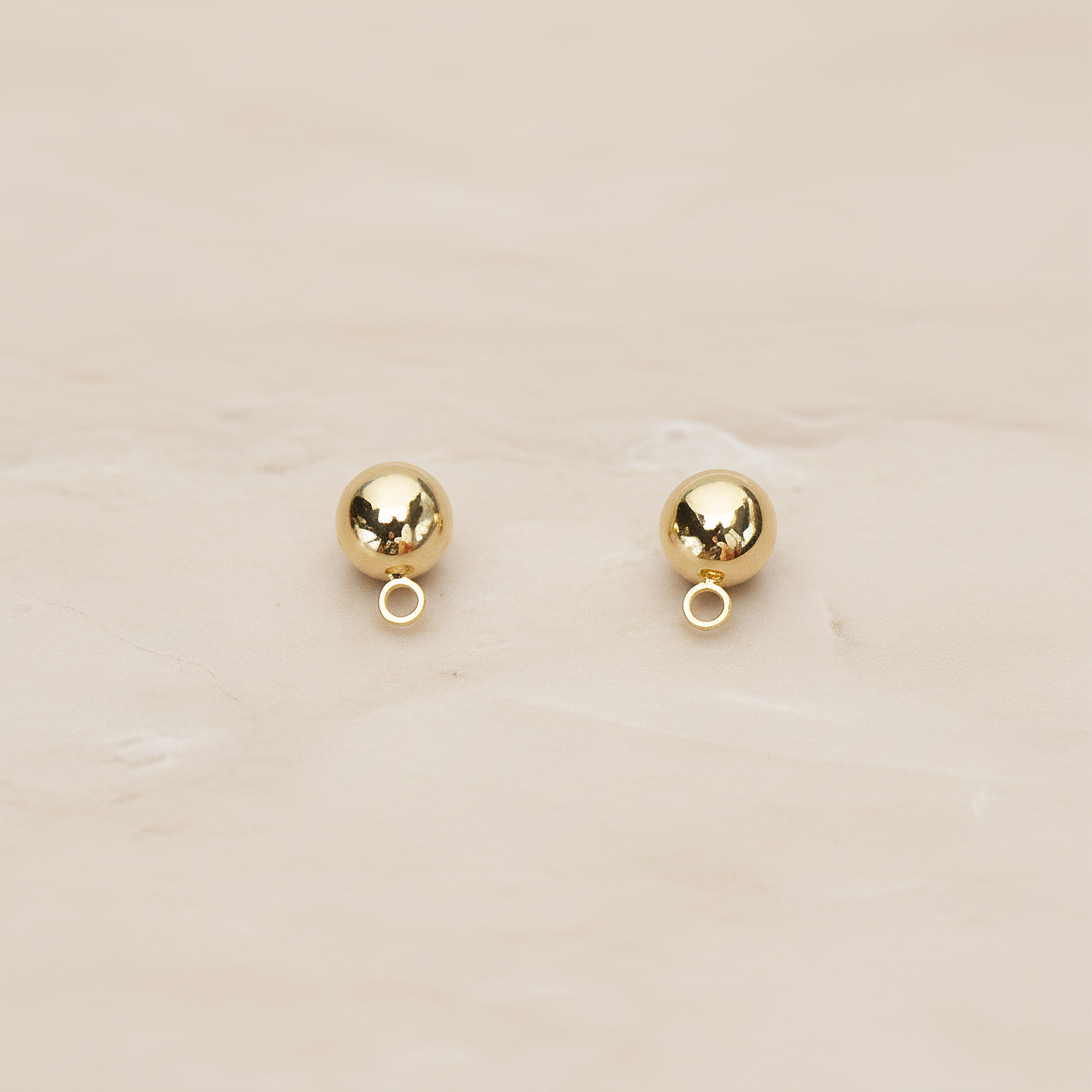 5mm Round Ball Ear Post, 2 Pc (ER.362)