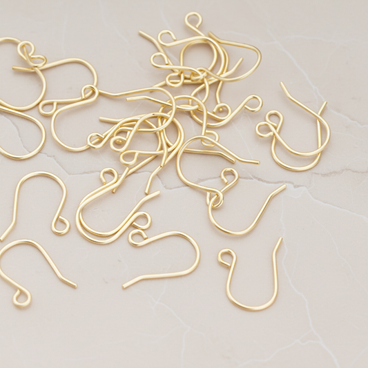 Short French Earwire, 20 Pc (ER.651)