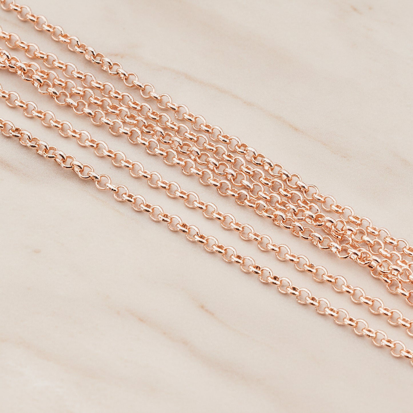 2.5 mm Rolo Chain, 1 Meter (CH.006)