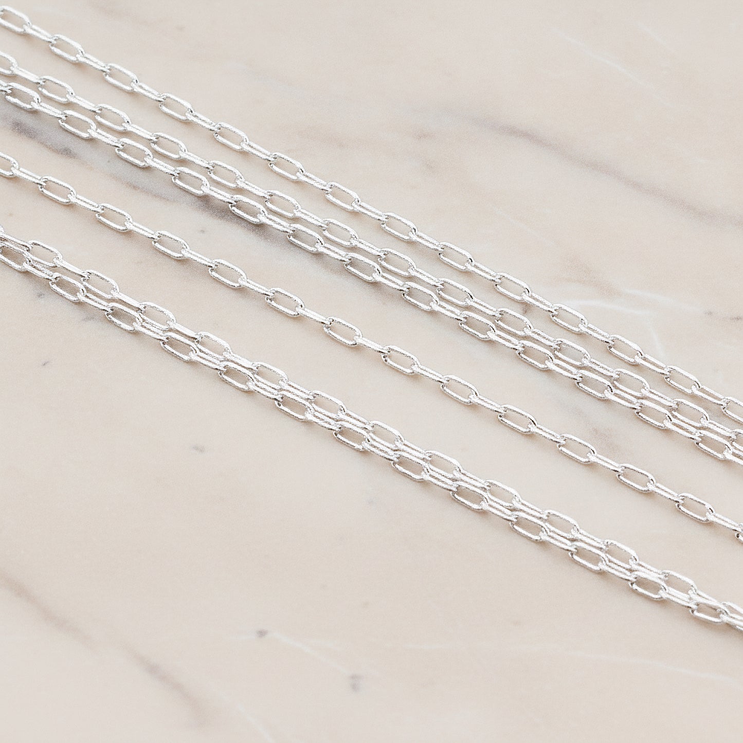 Small Drawn Link Chain, 1 Meter (CH.018)