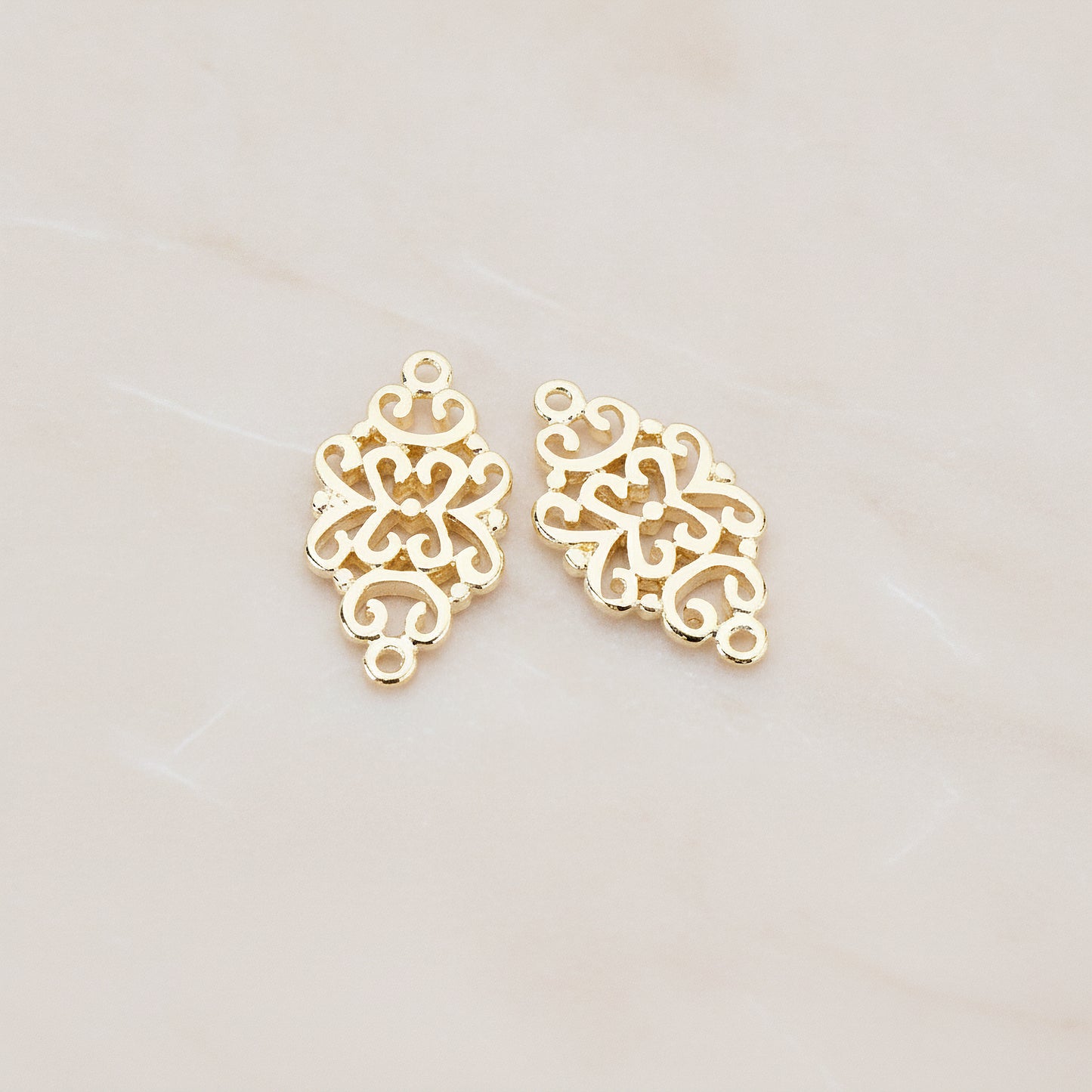 Gothic Celtic Design Connector, 2 Pc (CN.031)