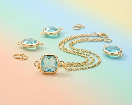 Framed Glass Stones, Explained: A Faceted, Fine-Jewelry Look on a Findings Budget