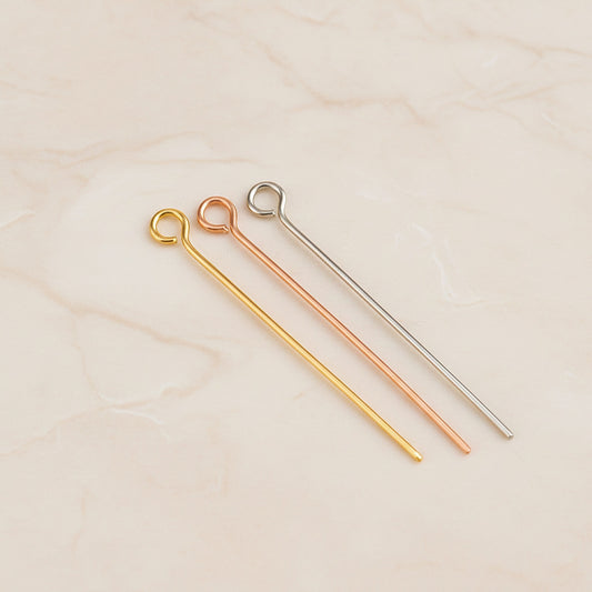 Surgical Steel 0.5 x 30 mm Eyepin, 10pc (SG.236)