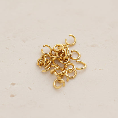 Round Surgical Steel 3mm Jump Ring, 1g (about 60pc) (SG.240)