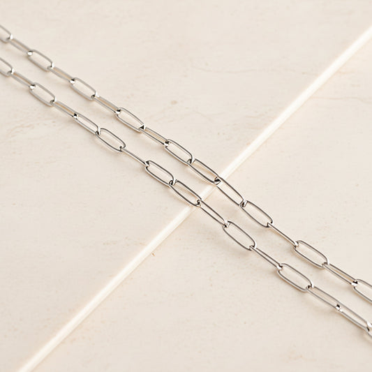 Clip Chain Surgical Steel 4mm, 1M (SG.268)