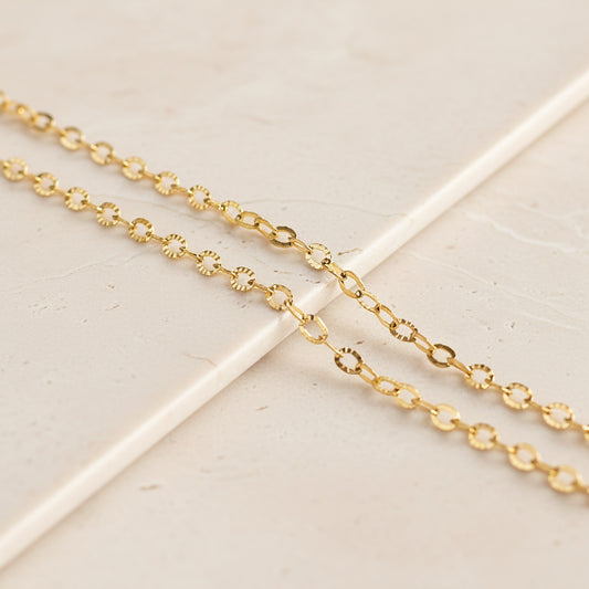 Textured Cable Surgical Steel Chain, 1M (SG.277)