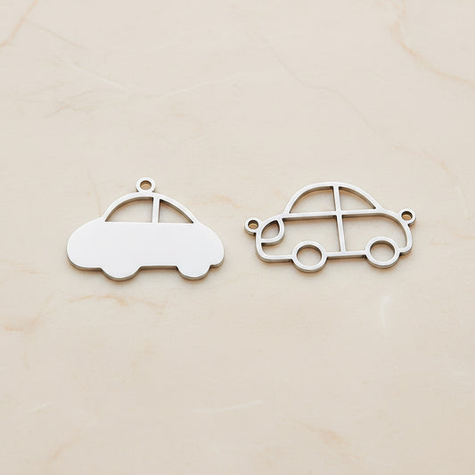 Car Surgical Steel Pendant, 1pc (SG.385)
