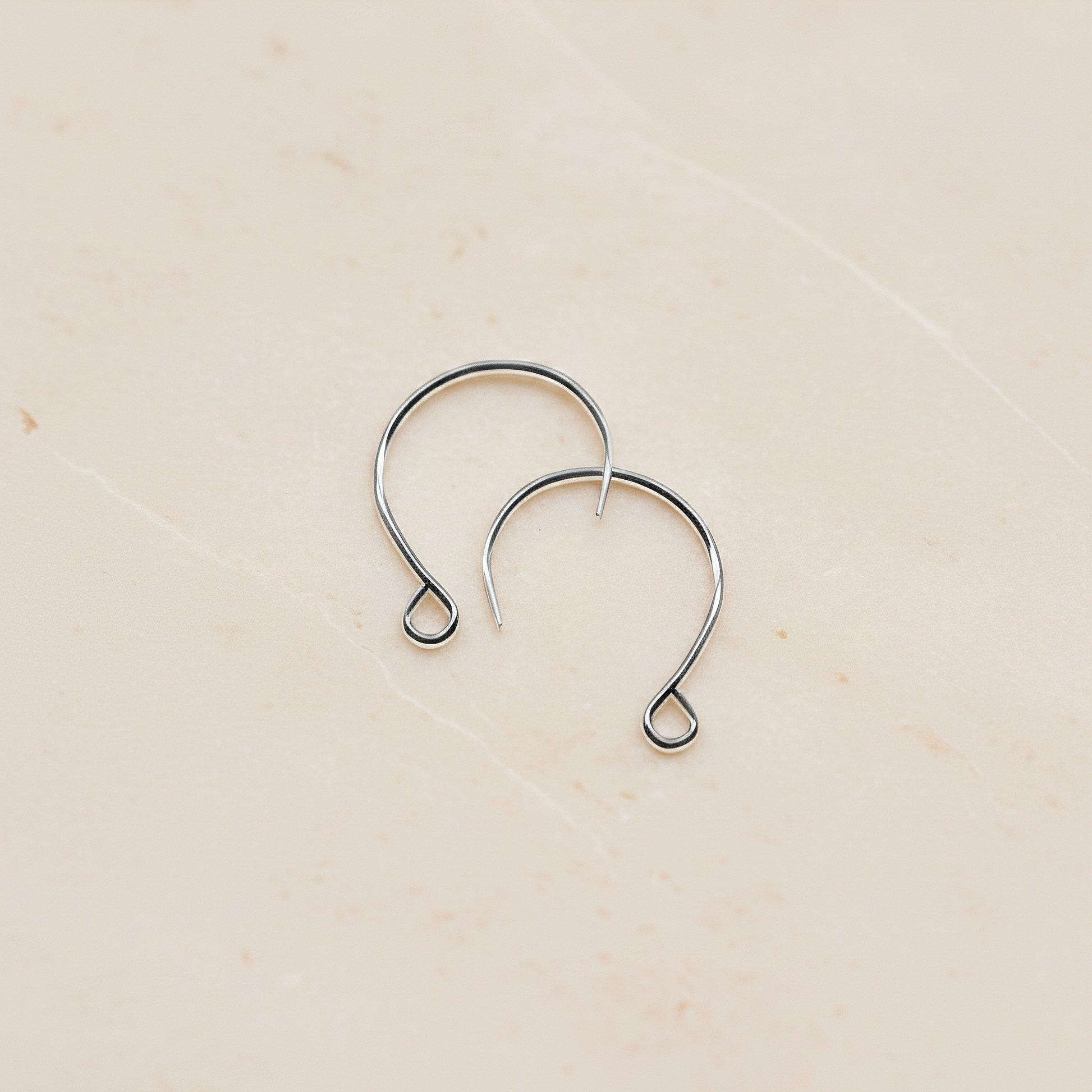 Balloon Fish Hook Surgical Steel Ear Wires, 2 pc - detail view 1 (SG.604)