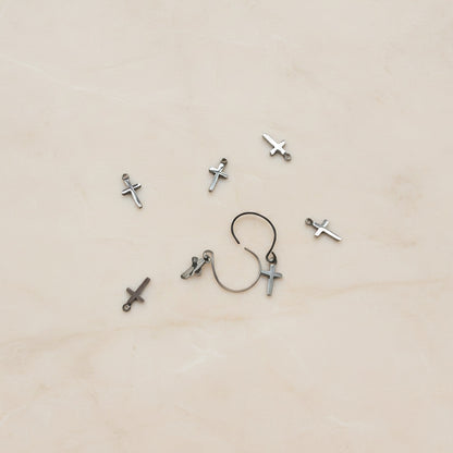Balloon Fish Hook Surgical Steel Ear Wires, 2 pc - detail view 2 (SG.604)