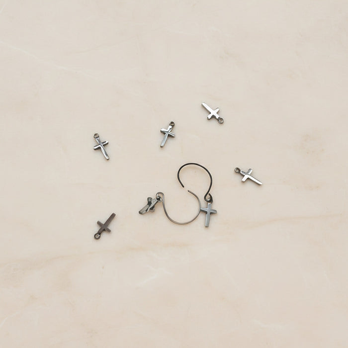 Balloon Fish Hook Surgical Steel Ear Wires, 2 pc - detail view 2 (SG.604)