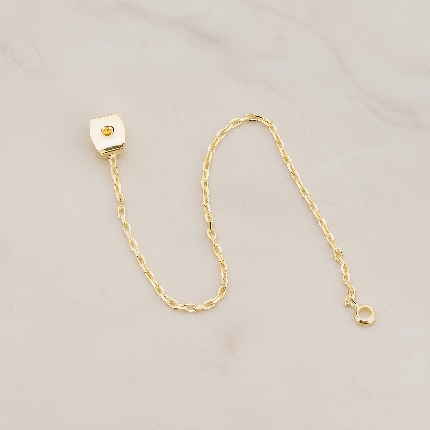 Chain with Butterfly Earnut and End Loop, 2 Pc (BA.287)