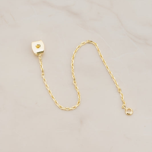 Chain with Butterfly Earnut and End Loop, 2 Pc (BA.287)