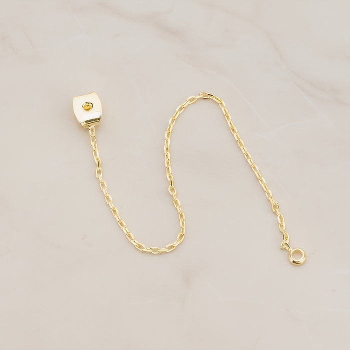 Chain with Butterfly Earnut and End Loop, 2 Pc (BA.287)