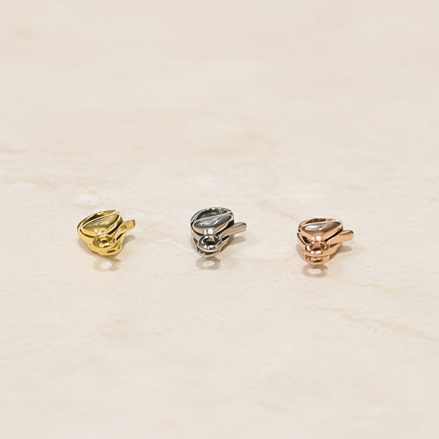 Lobster Surgical Steel 9mm Clasp, 4 pc (SG.564)