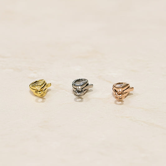 Lobster Surgical Steel 9mm Clasp, 4 pc (SG.564)