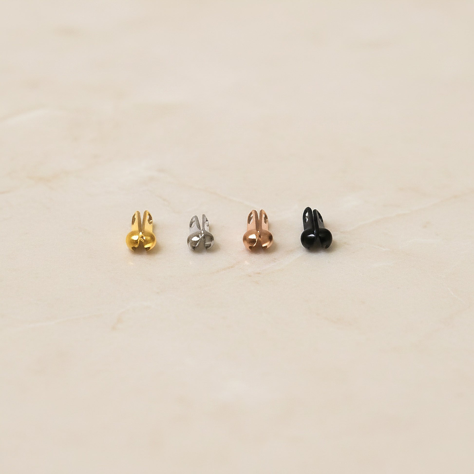 Ballcap Surgical Steel 2 mm Bead Tip, 4 pc - detail view 2 (SG.561)