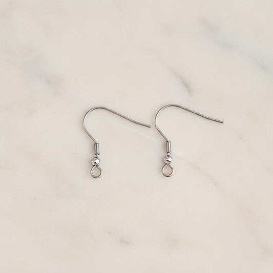 21mm Spring Ear Wire, 6 Pc (ER.528)