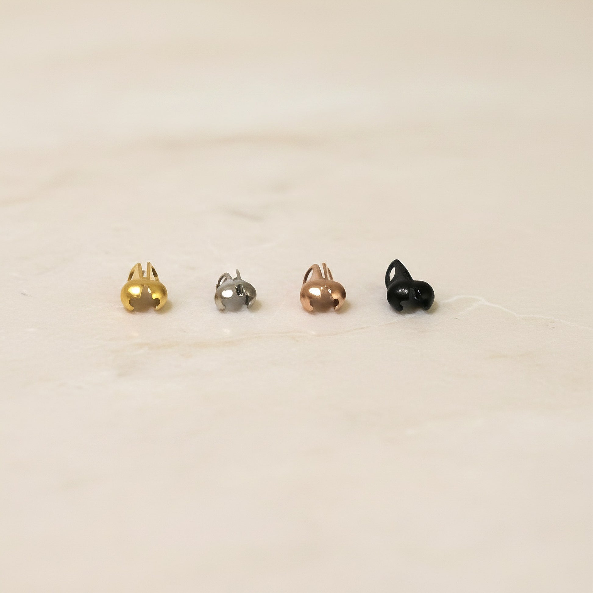 Ballcap Surgical Steel 2 mm Bead Tip, 4 pc - detail view 3 (SG.561)