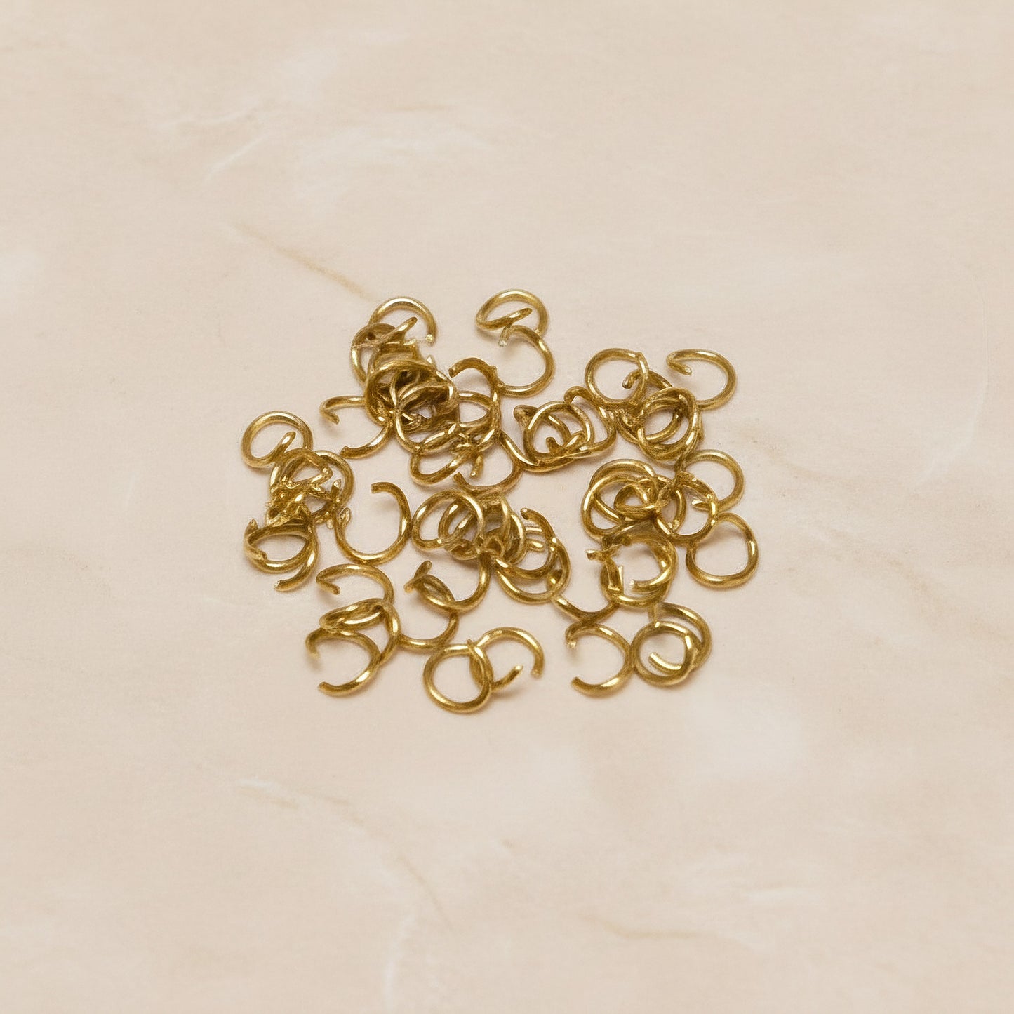 O-ring Surgical Steel 0.5x3.5 mm Jump Ring, 20 pc - detail view 2 (SG.560)