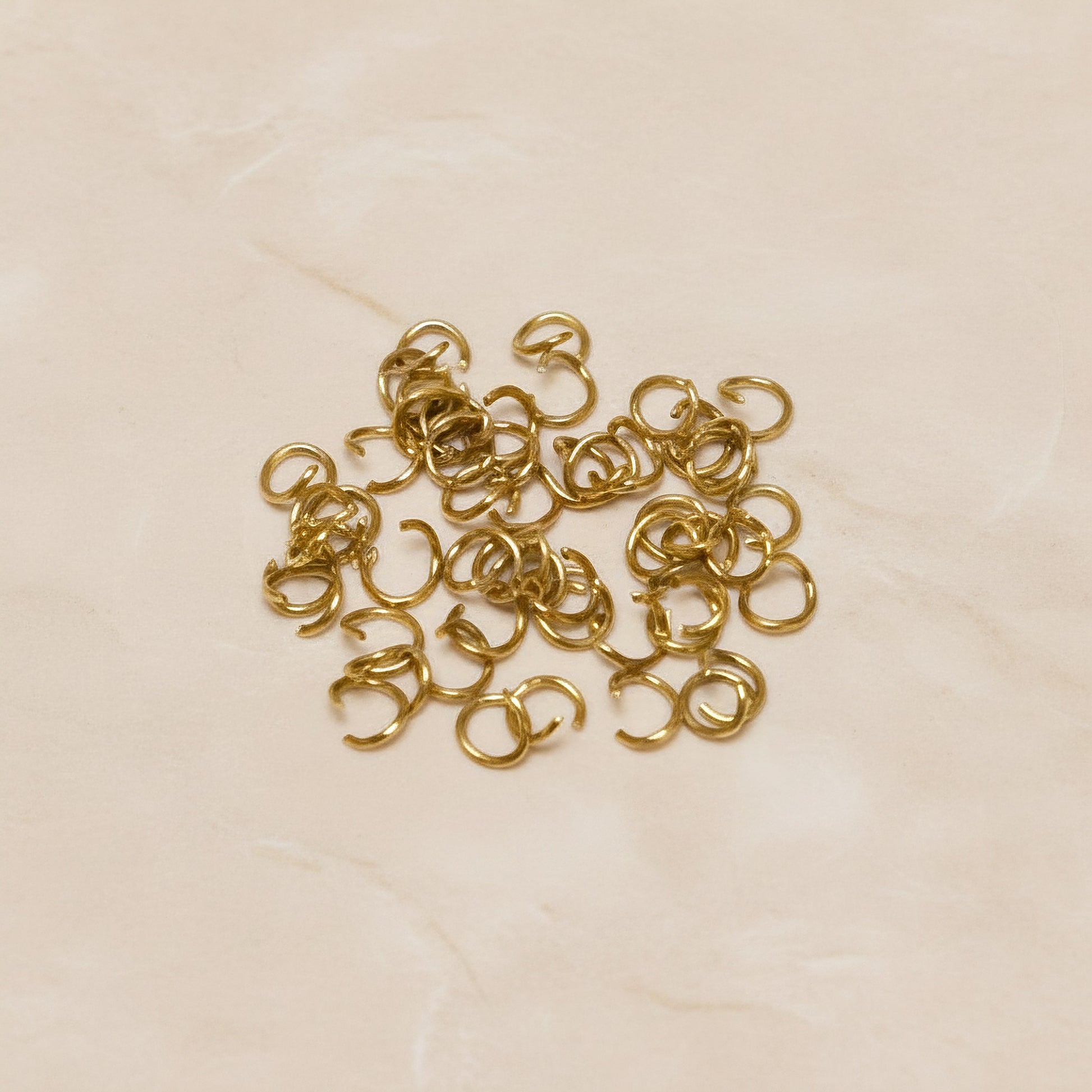 O-ring Surgical Steel 0.5x3.5 mm Jump Ring, 20 pc - detail view 2 (SG.560)