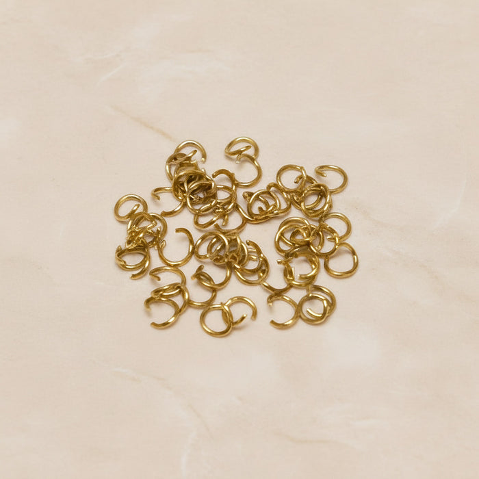 O-ring Surgical Steel 0.5x3.5 mm Jump Ring, 20 pc - detail view 2 (SG.560)
