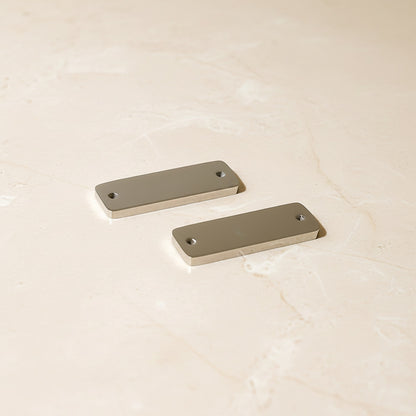 Rectangle Bar Surgical Steel Connector, 1 pc - detail view 2 (SG.523)