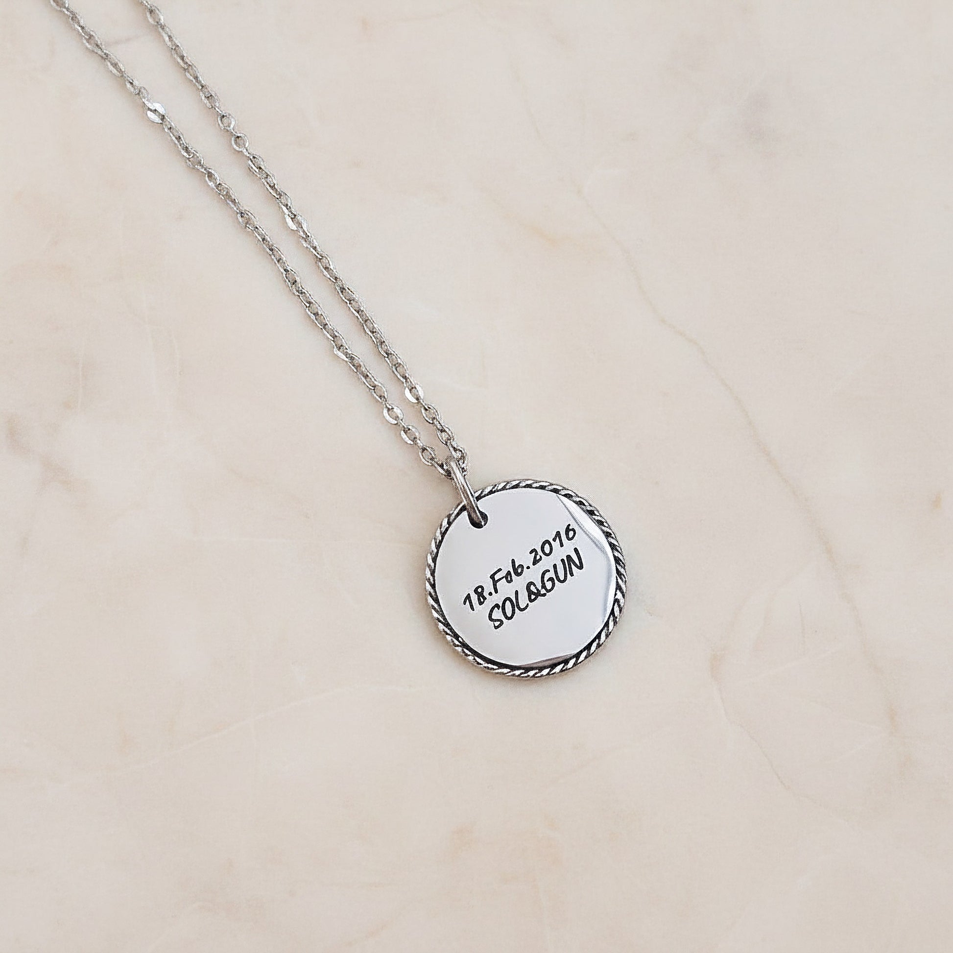 Rectangle Bar Surgical Steel 25 x 6mm Pendant, 2 Pc - Silver ENGRAVING (SG.025)