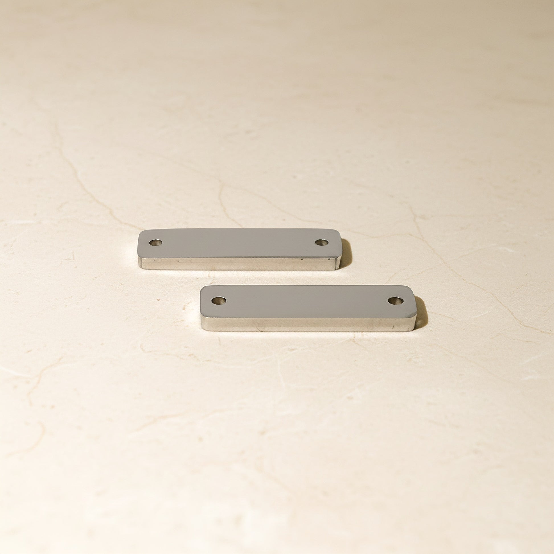 Rectangle Bar Surgical Steel Connector, 1 pc - detail view 3 (SG.523)