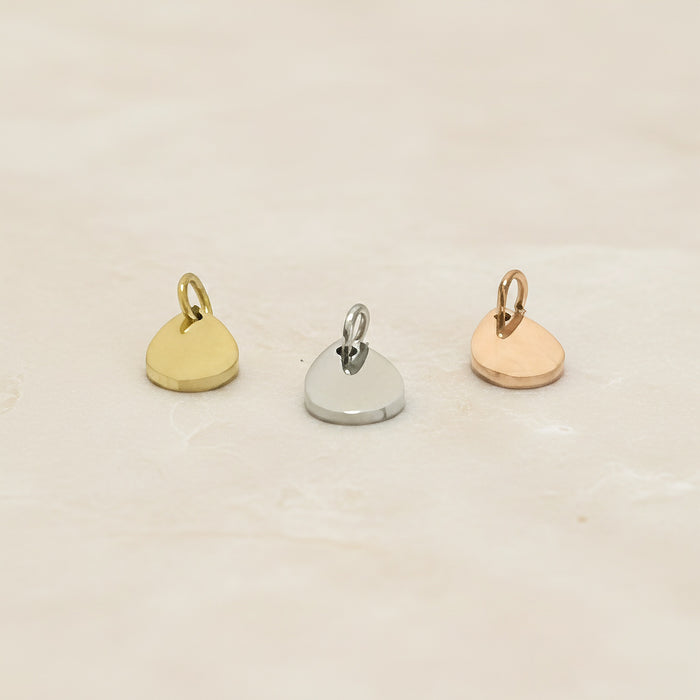 Mini Teardrop Surgical Steel Pendant, 1 pc - detail view 3 (SG.541)