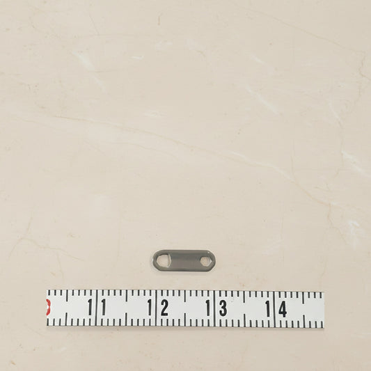Oblong Bar Surgical Steel Connector, 30 Pc (SG.157)