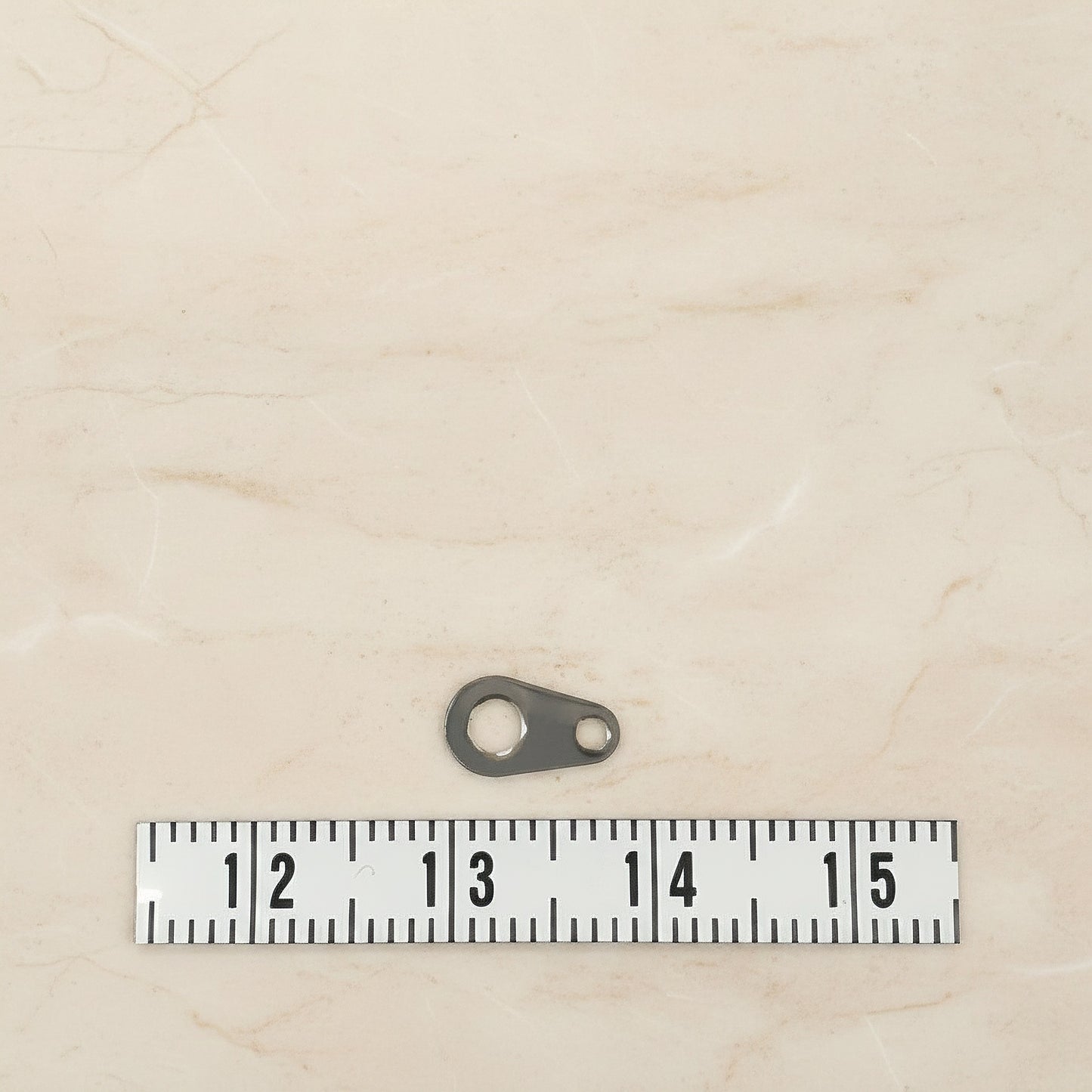 Teardrop Tag Surgical Steel Clasp End Tab, 30 Pc (SG.161)