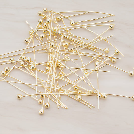 Ball Head Pin, Approx 24 Gauge, 30 Pc (BA.102)