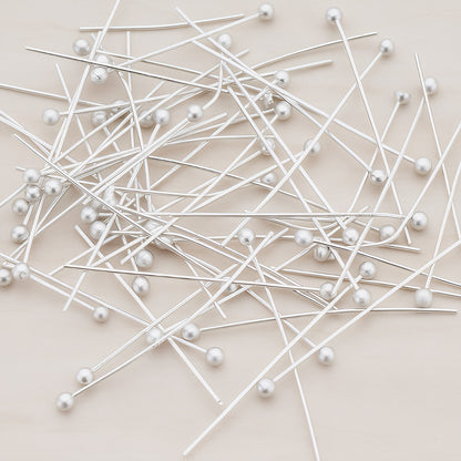 Ball Head Pin, Approx 24 Gauge, 30 Pc (BA.102)