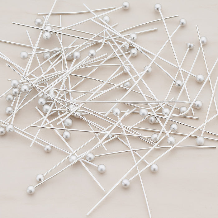 Ball Head Pin, Approx 24 Gauge, 30 Pc (BA.102)