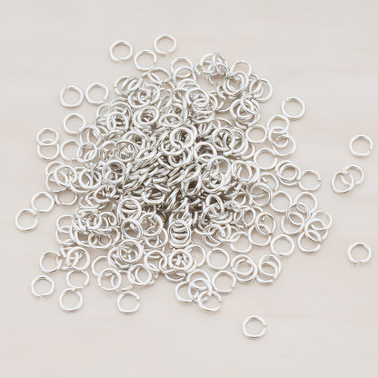 Rose Gold Plated Open Jump Rings, 23 Gauge, 300 Pc (BA.105)