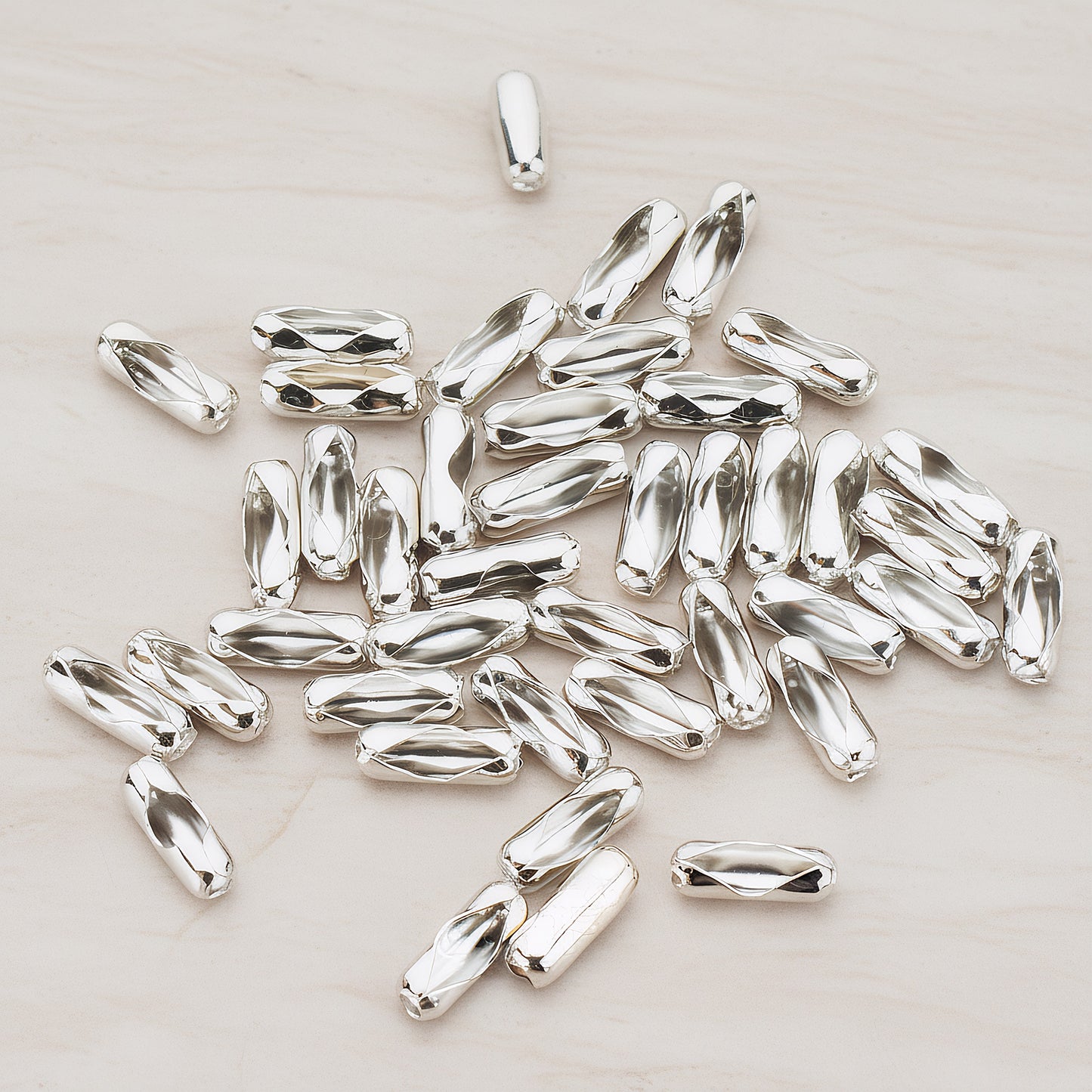 Ball Chain End Clip Connector, 20 Pc (BA.121)