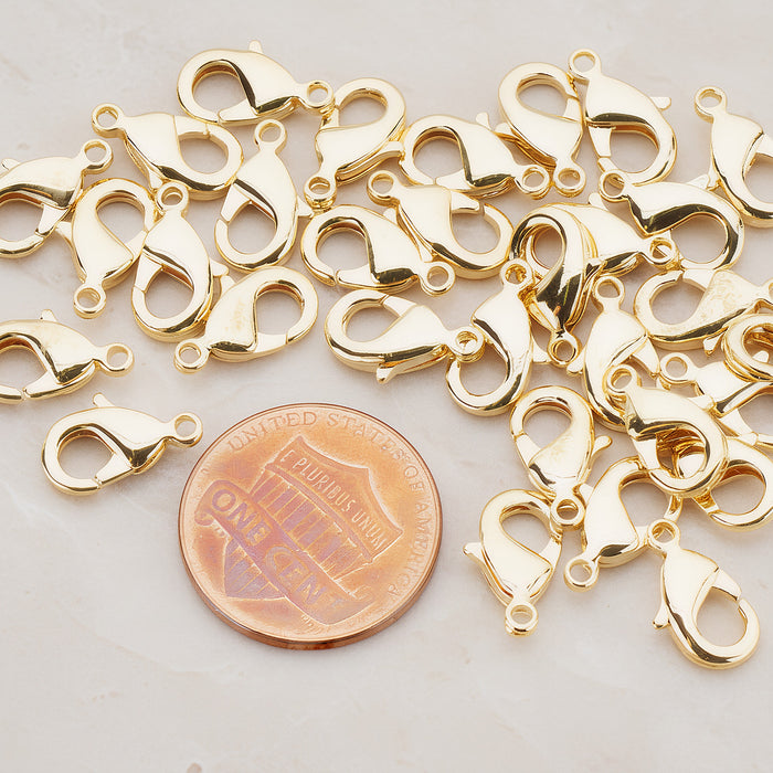 Medium Lobster Claw Clasp, 10 Pc (BA.151)
