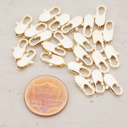 Medium Narrow Lobster Clasp, 8 Pc (BA.154)