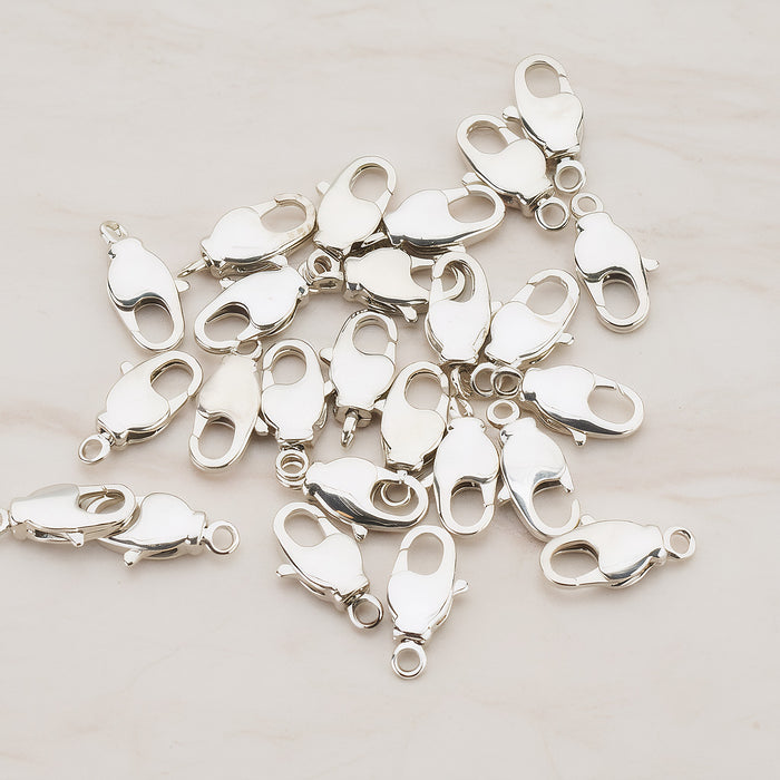 Rotating Loop Lobster Clasp, 6 Pc (BA.160)
