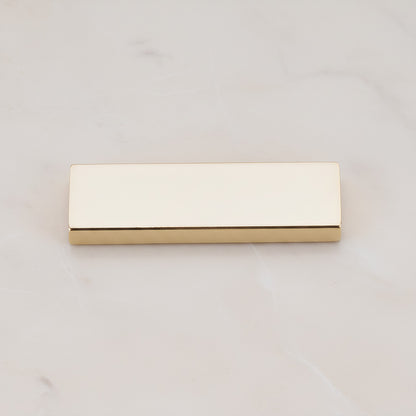 Rectangle Tube Bar Metal Bead, 2 Pc (BA.223)