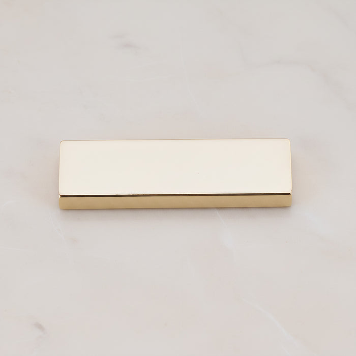 Rectangle Tube Bar Metal Bead, 2 Pc (BA.223)
